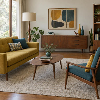 Mid-century interior inspiration