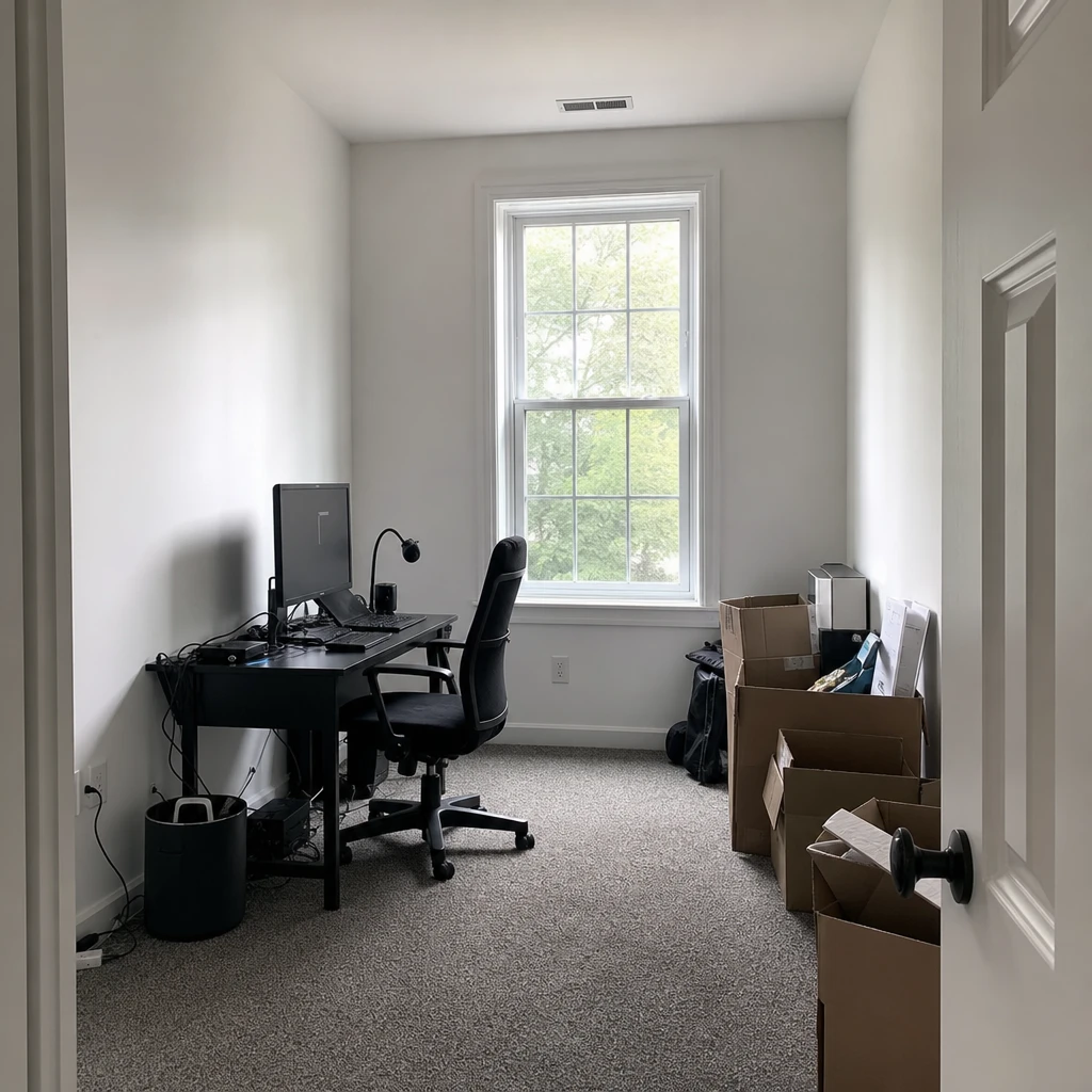 creative office before the design transformation