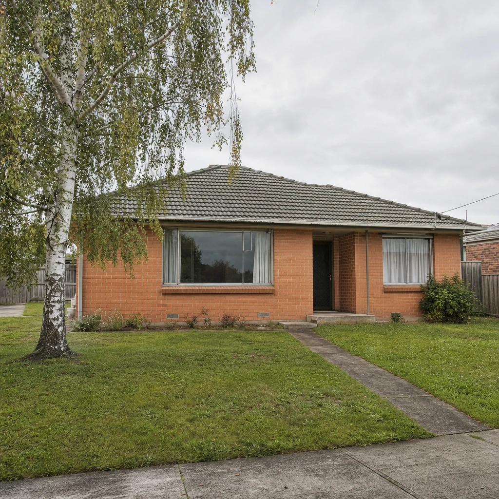 nordic bungalow before the design transformation